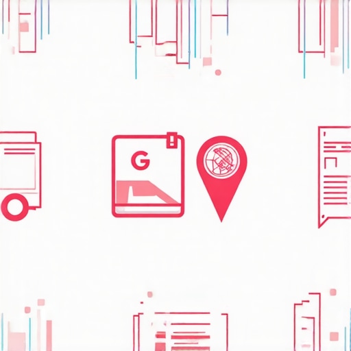 Infographic showing sophisticated techniques for local map ranking enhancement.