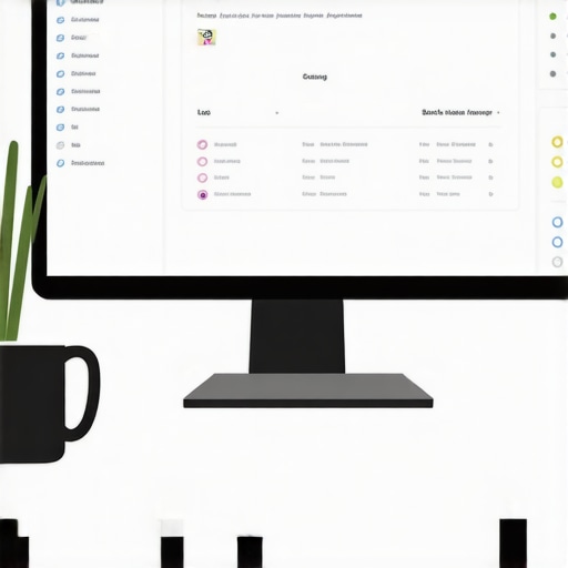 Person managing local SEO metrics on computer