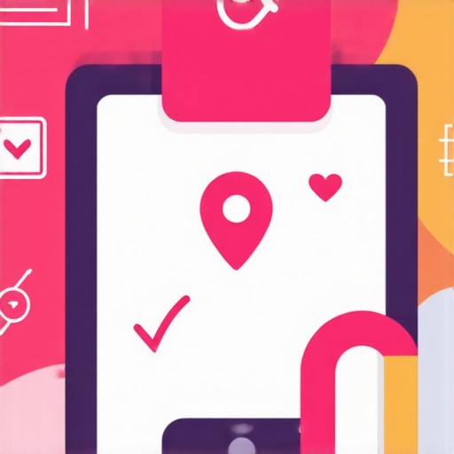 Effective Map Marketing Checklist Digital checklist illustrating local map marketing steps