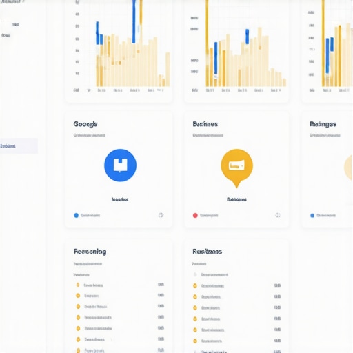 Local SEO Dashboard with Google Maps Insights Screenshot of local SEO analytics dashboard showing Google Maps rankings and insights.