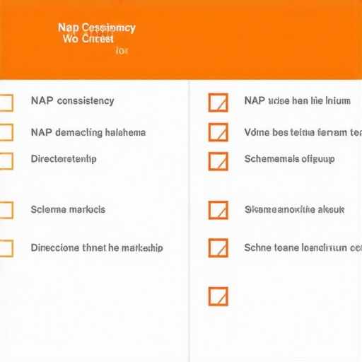 A graphic showing how to maintain uniform business information across various online platforms for better local SEO