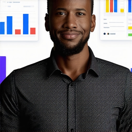 Business owner's hands updating GMB profile on a laptop